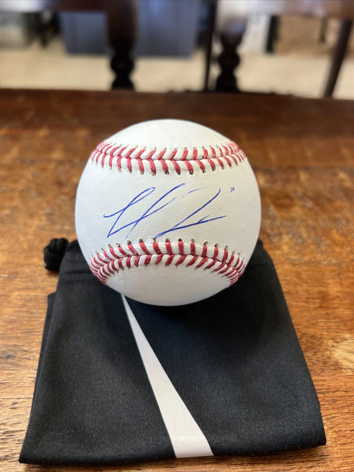Michael Harris II Signed Major League Baseball Psa Dna Coa Braves Autographed