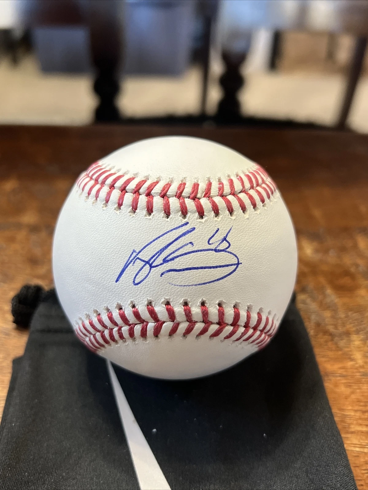 Vaughn Grissom Signed Major League Baseball Psa Dna Coa Braves Autographed