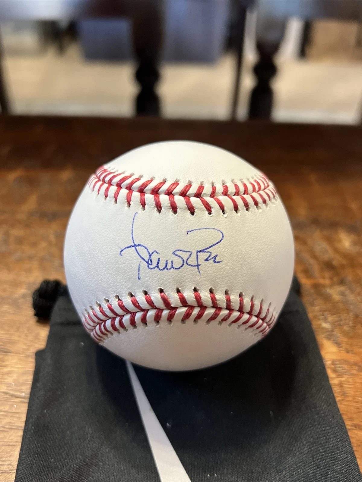 Aaron Boone Signed Major League Baseball Psa Dna Coa Yankees Autographed