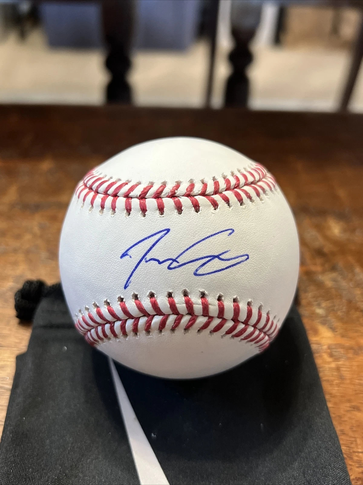 Josiah Gray Signed Major League Baseball PSA DNA Coa Nationals Autographed