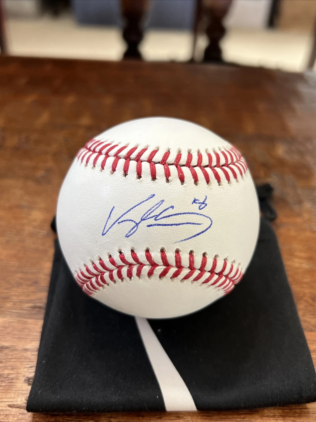 Vaughn Grissom Signed Major League Baseball Psa Dna Coa Braves Autographed