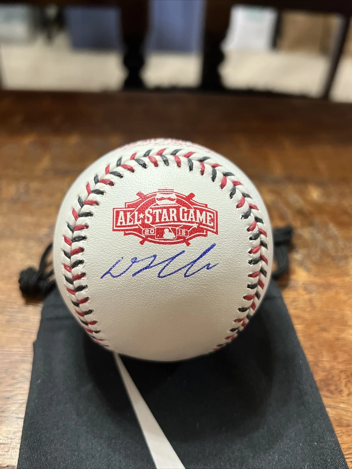 DJ LeMahieu Signed 2015 All Star Baseball PSA DNA Coa Autographed Yankees
