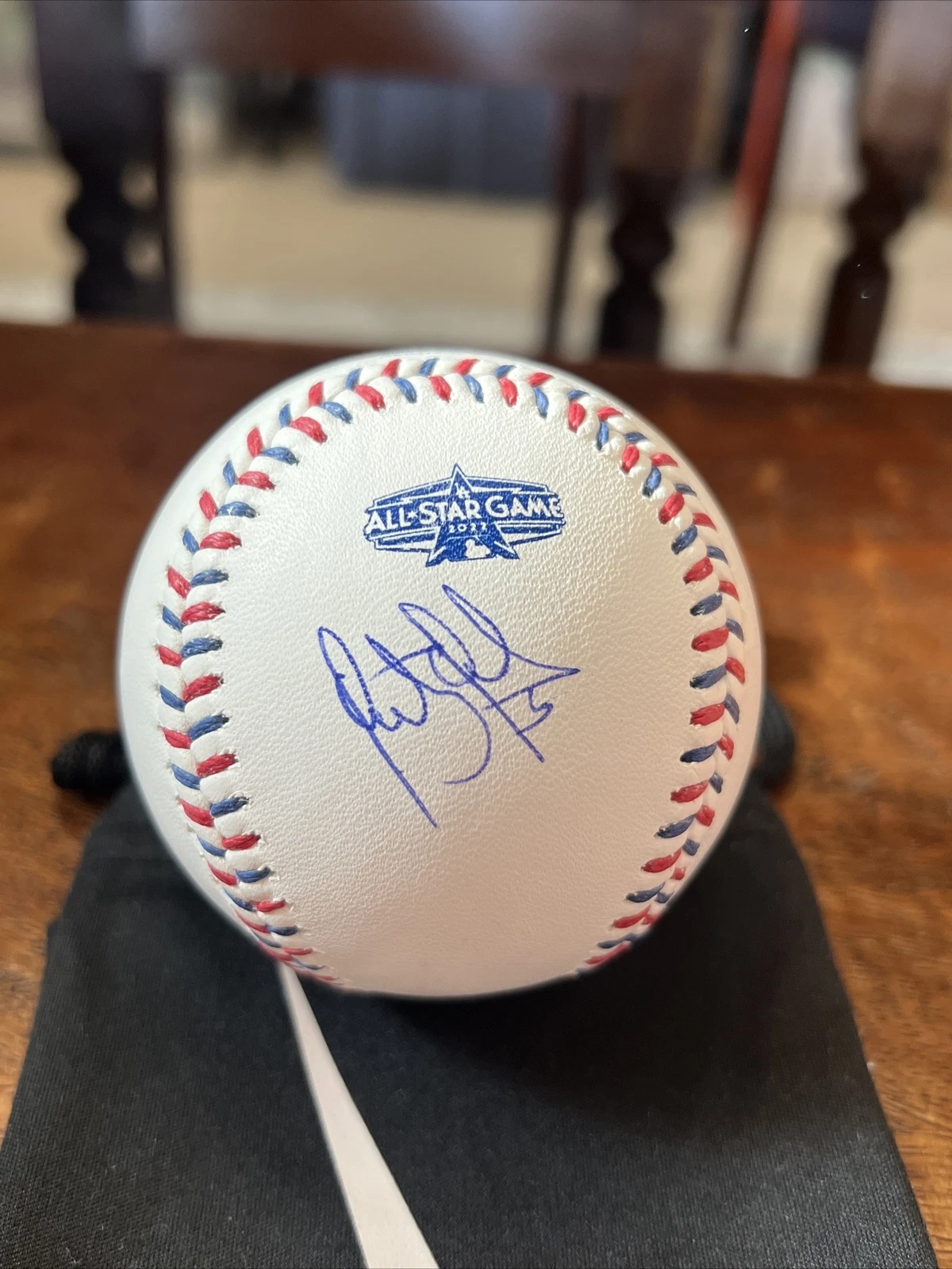 Santiago Espinal Signed 2022 All Star Baseball Psa Dna Coa Blue Jays Autographed