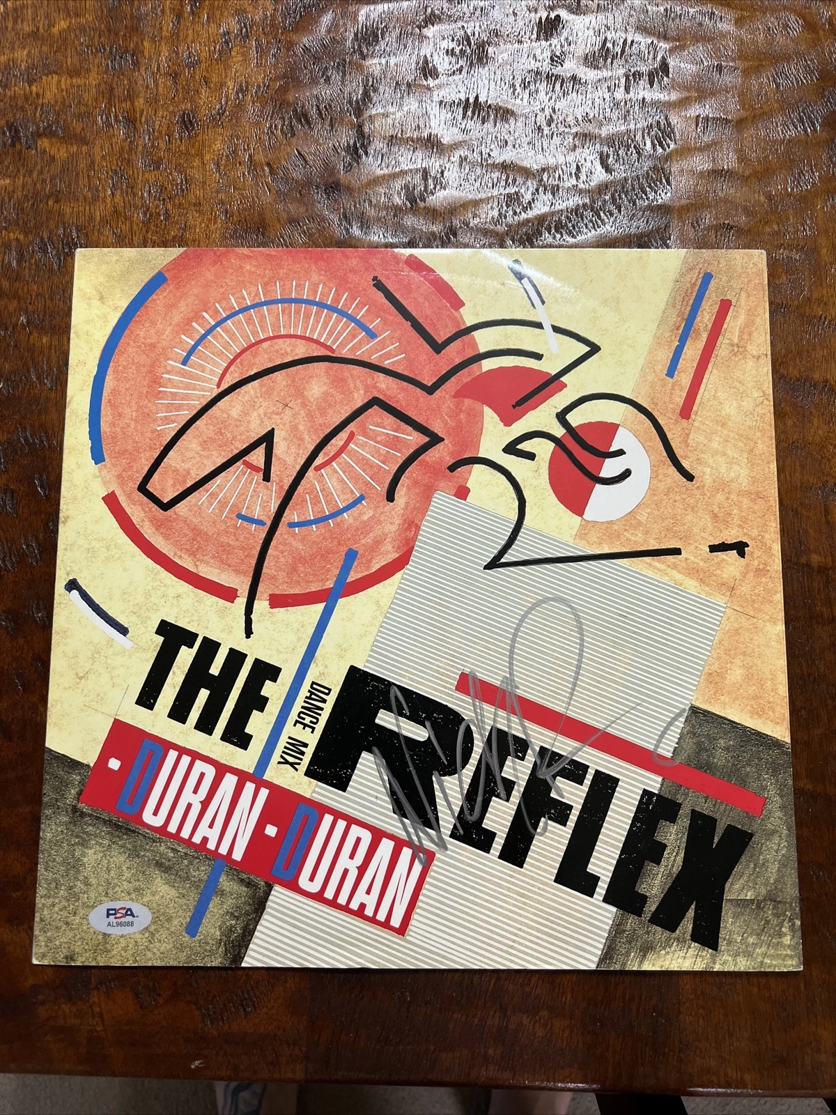 Nick Rhodes Signed The Dance Mix Reflex Vinyl Record Psa Dna Coa Duran Duran