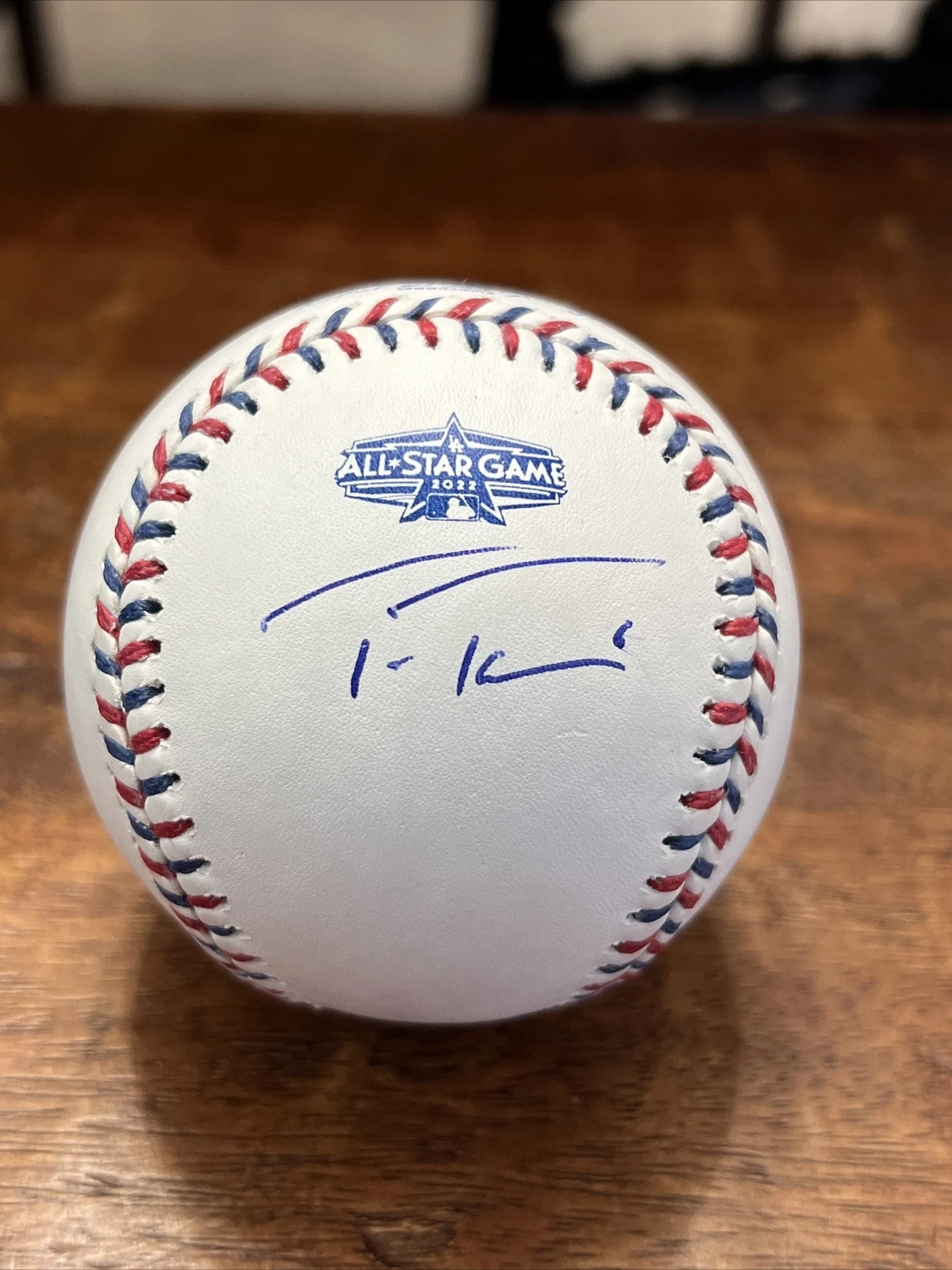Trea Turner Signed 2022 All Star Baseball JSA Coa Autographed Phillies