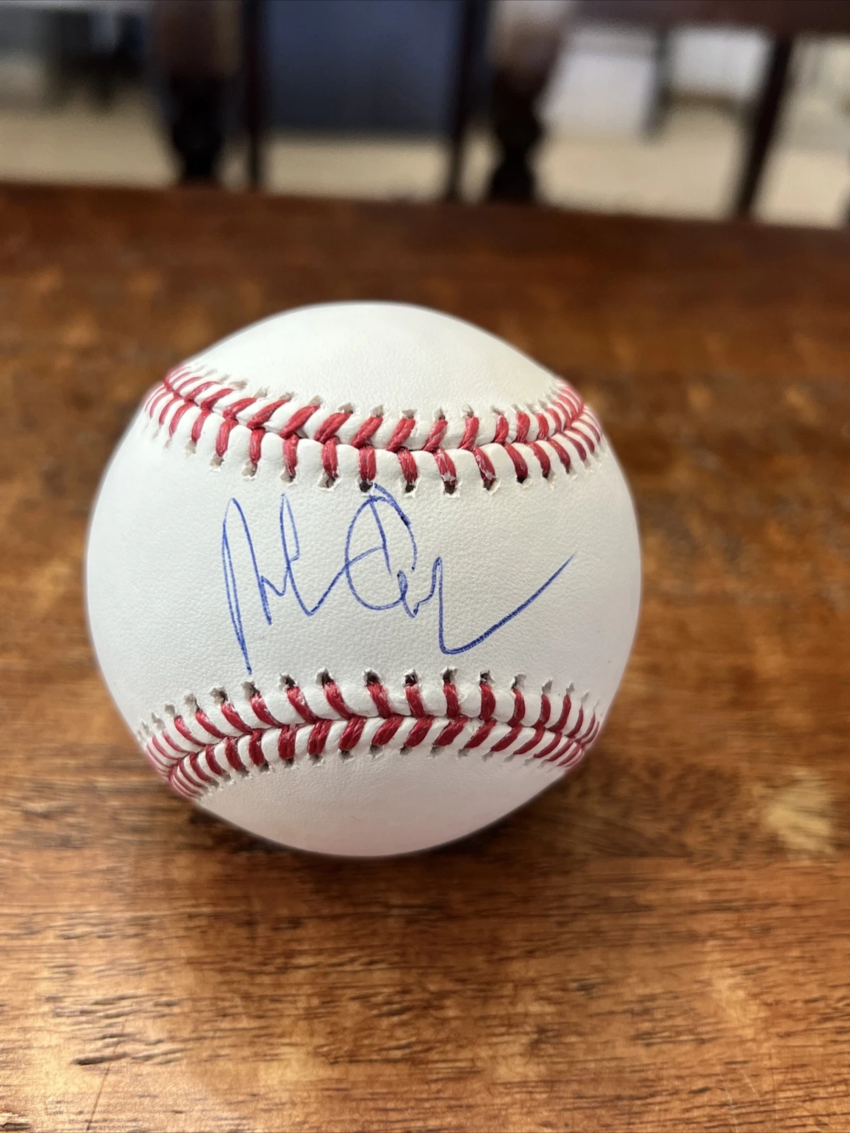 Mark Cuban Signed Baseball JSA Coa Dallas Mavericks Shark Tank Autographed
