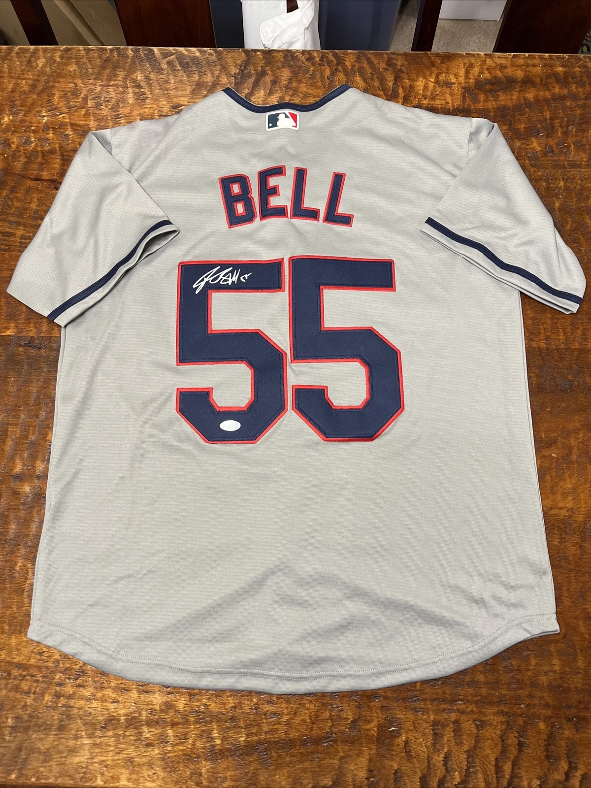 Josh Bell Signed Cleveland Guardians Jersey PSA DNA Coa Autographed