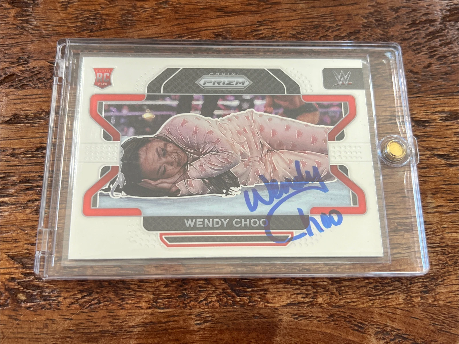 Wendy Choo IP Signed Prizm Rookie Card Psa Dna Coa Autographed WWE NXT