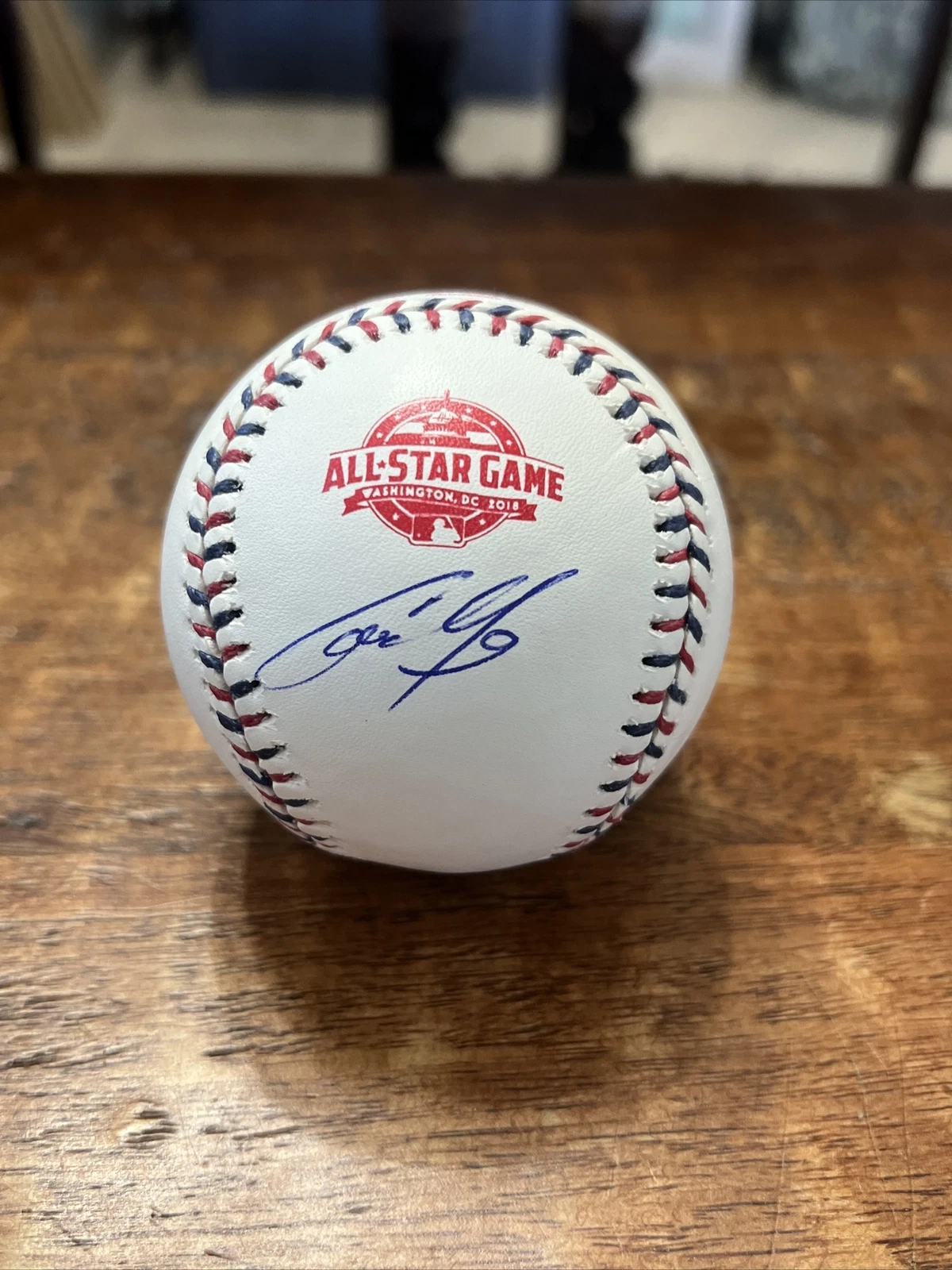 Christian Yelich Signed 2018 All Star Baseball PSA DNA Coa Brewers Autographed