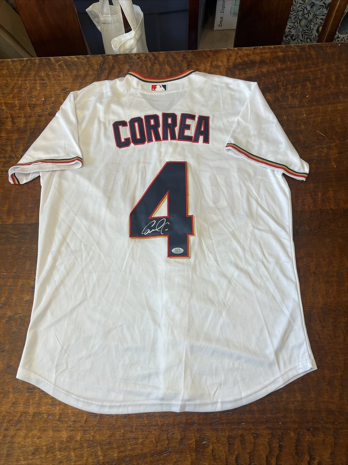 Carlos Correa Signed Minnesota Twins Jersey PSA DNA Coa Autographed