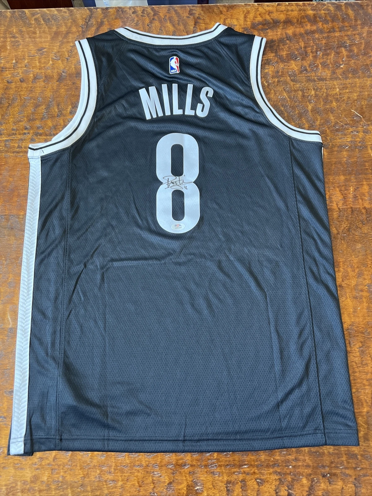 Patty Mills Signed Brooklyn Nets Jersey PSA DNA Coa Autographed