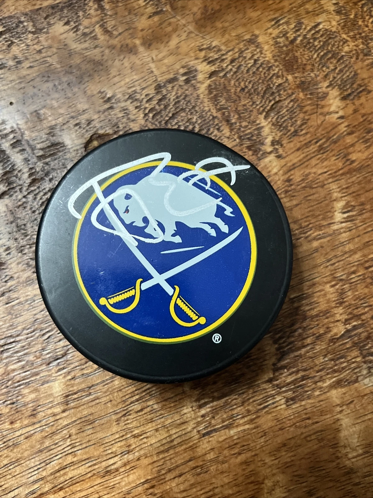 JJ Peterka Signed Buffalo Sabres Hockey Puck PSA DNA Coa Autographed