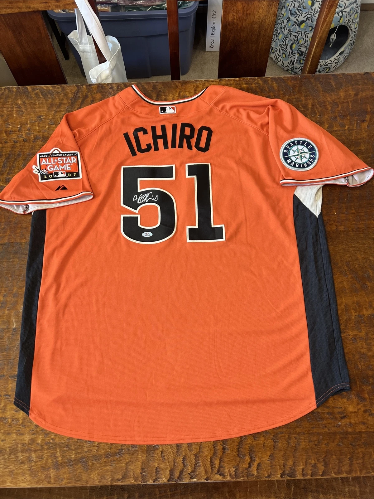 Ichiro Suzuki Signed All Star Jersey PSA DNA Coa Autographed Seattle Mariners