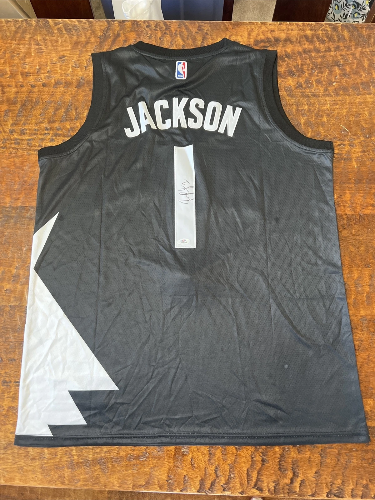 Reggie Jackson Signed Los Angeles Clippers Jersey PSA DNA Coa Autographed