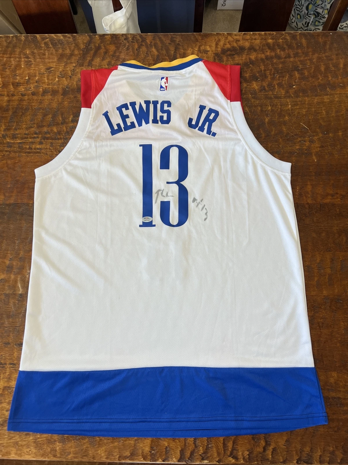 Kira Lewis Jr Signed New Orleans Pelicans Jersey PSA DNA Coa Autographed