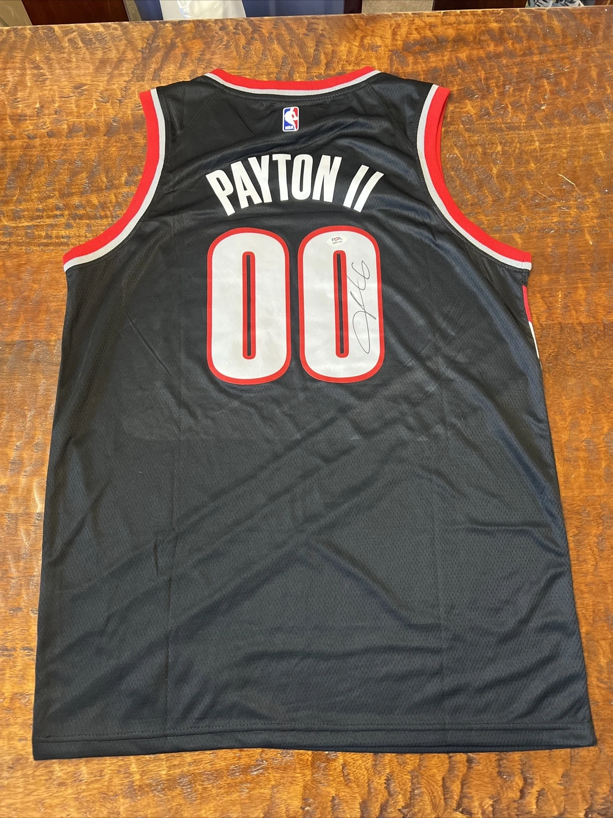 Gary Payton II Signed Portland Trail Blazers Jersey PSA DNA Coa Autographed