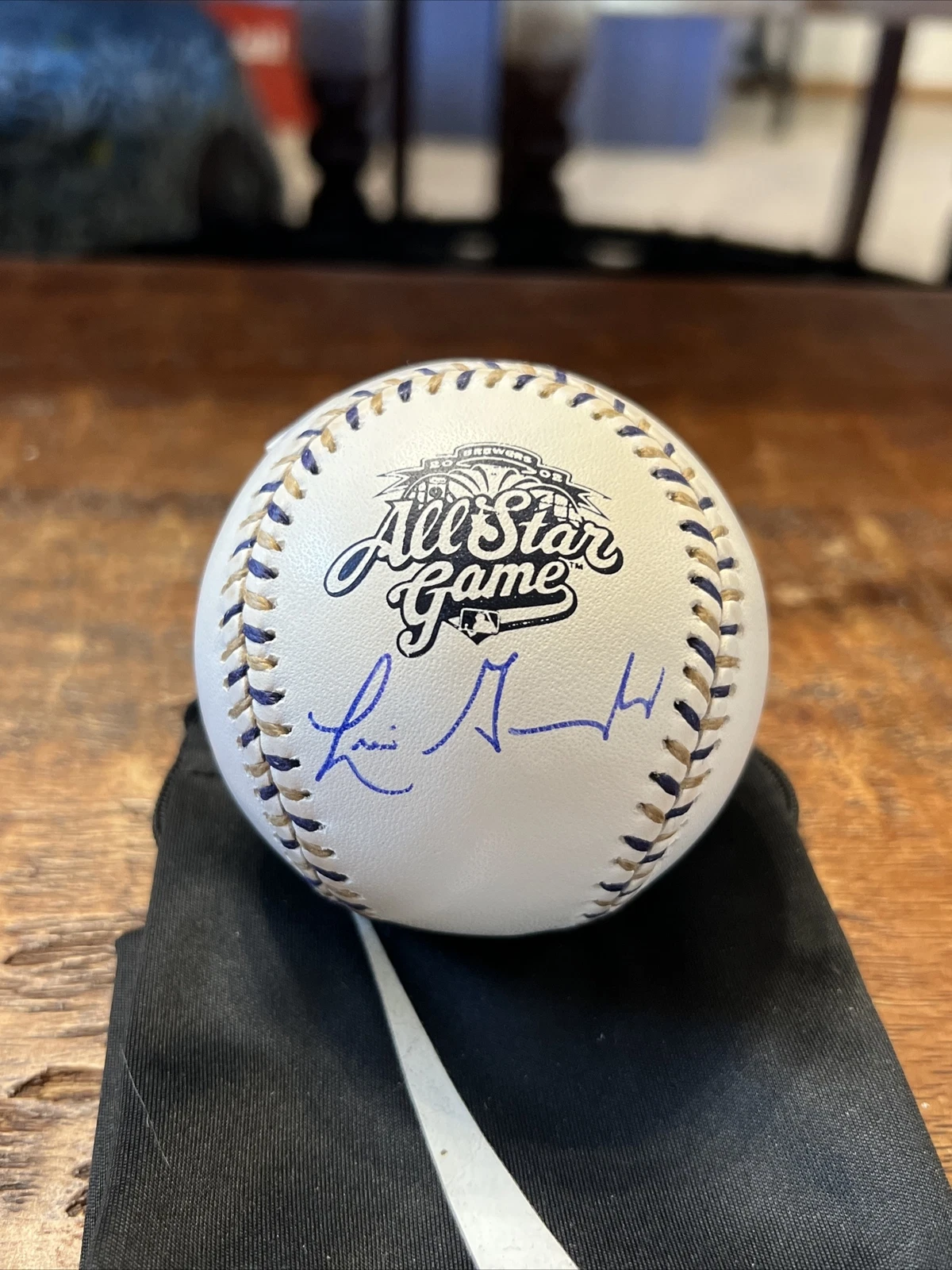 Luis Gonzalez Signed 2002 All Star Baseball JSA Coa Diamondbacks Autographed