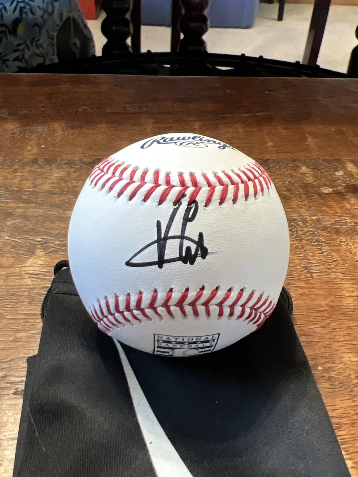 Vince Carter Signed Hall Of Fame Baseball JSA Coa Autographed Raptors