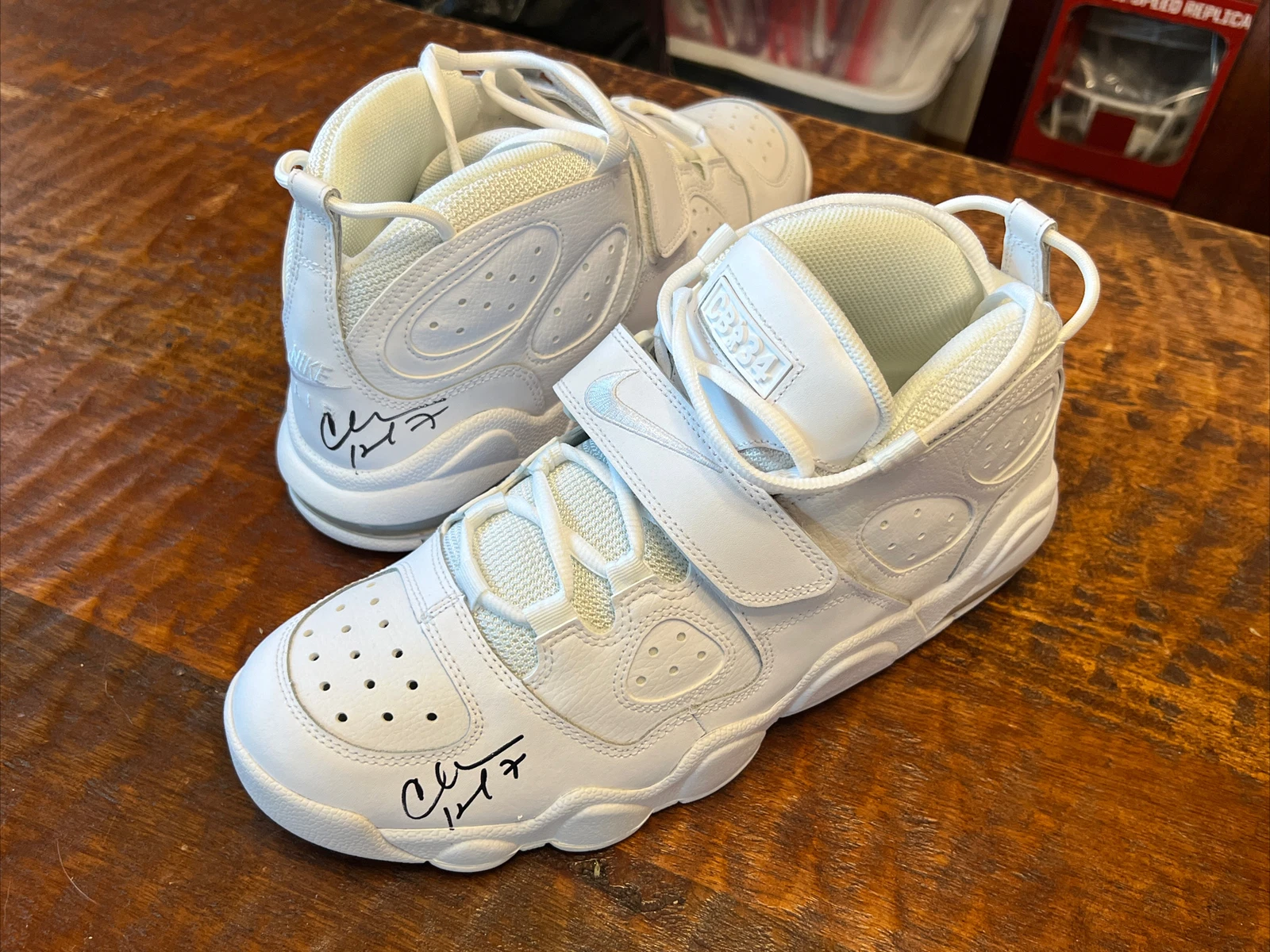 Charles Barkley Signed Nike Air CB 34 Shoes JSA Coa Autographed Suns 76ers