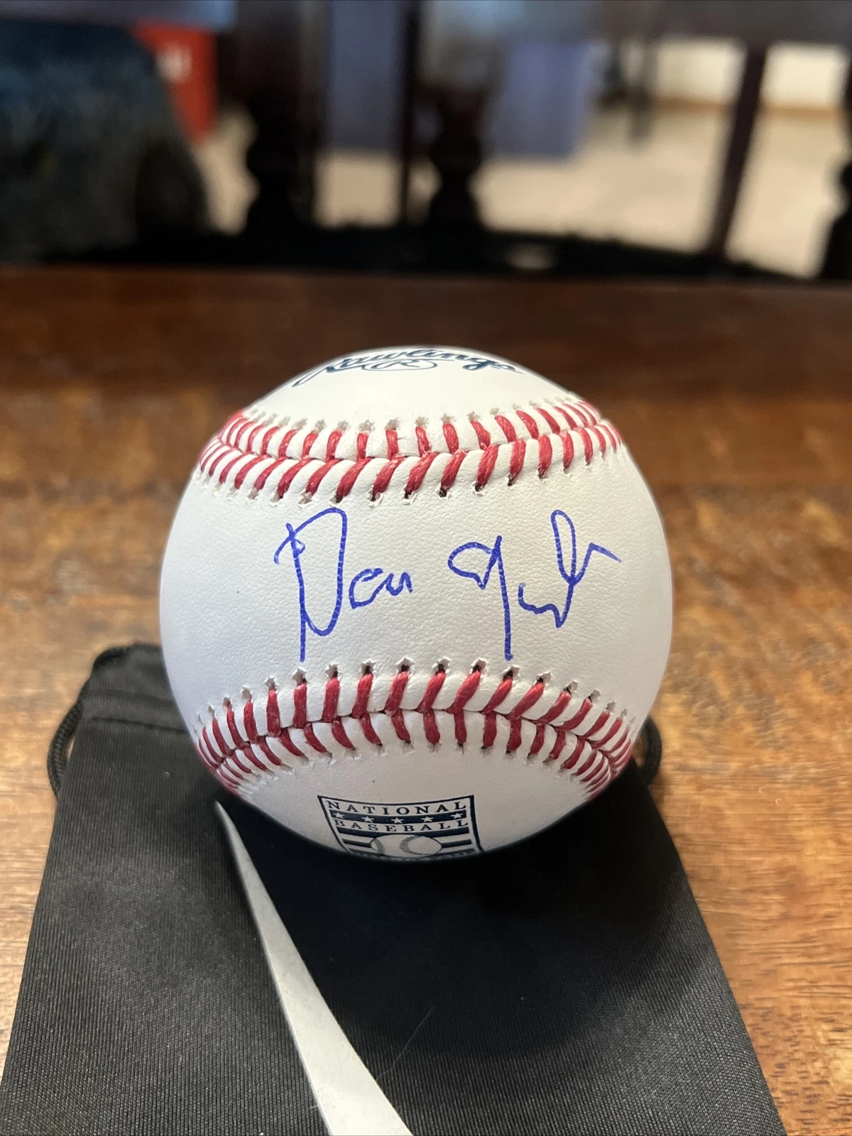 Dan Quayle Signed Baseball JSA Coa Vice President United States Autographed