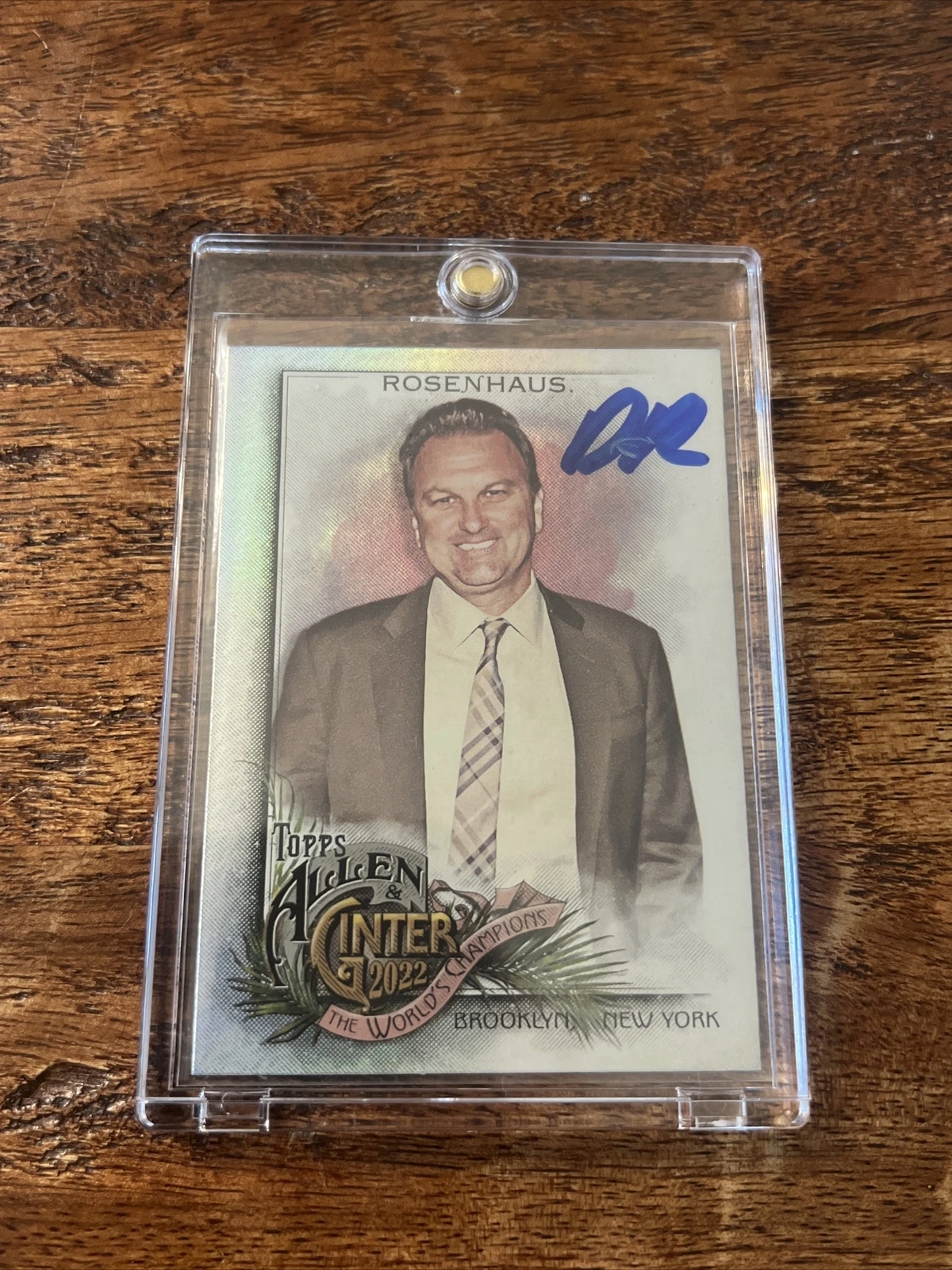 Drew Rosenhaus IP Signed Allen & Ginter Card JSA Coa Autographed Sports Agent