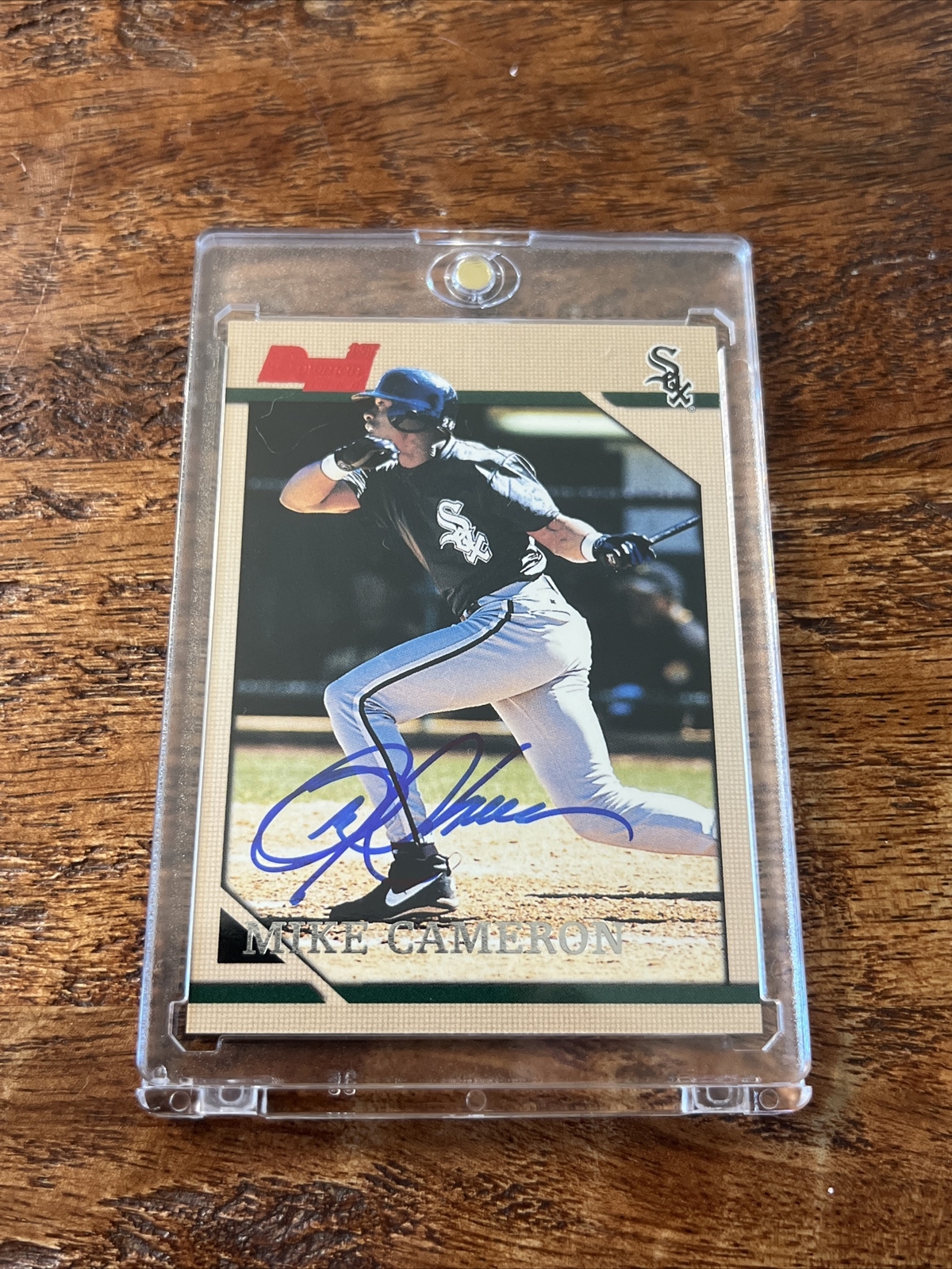 Mike Cameron IP Signed 1st Bowman Card JSA Coa Autographed White Sox