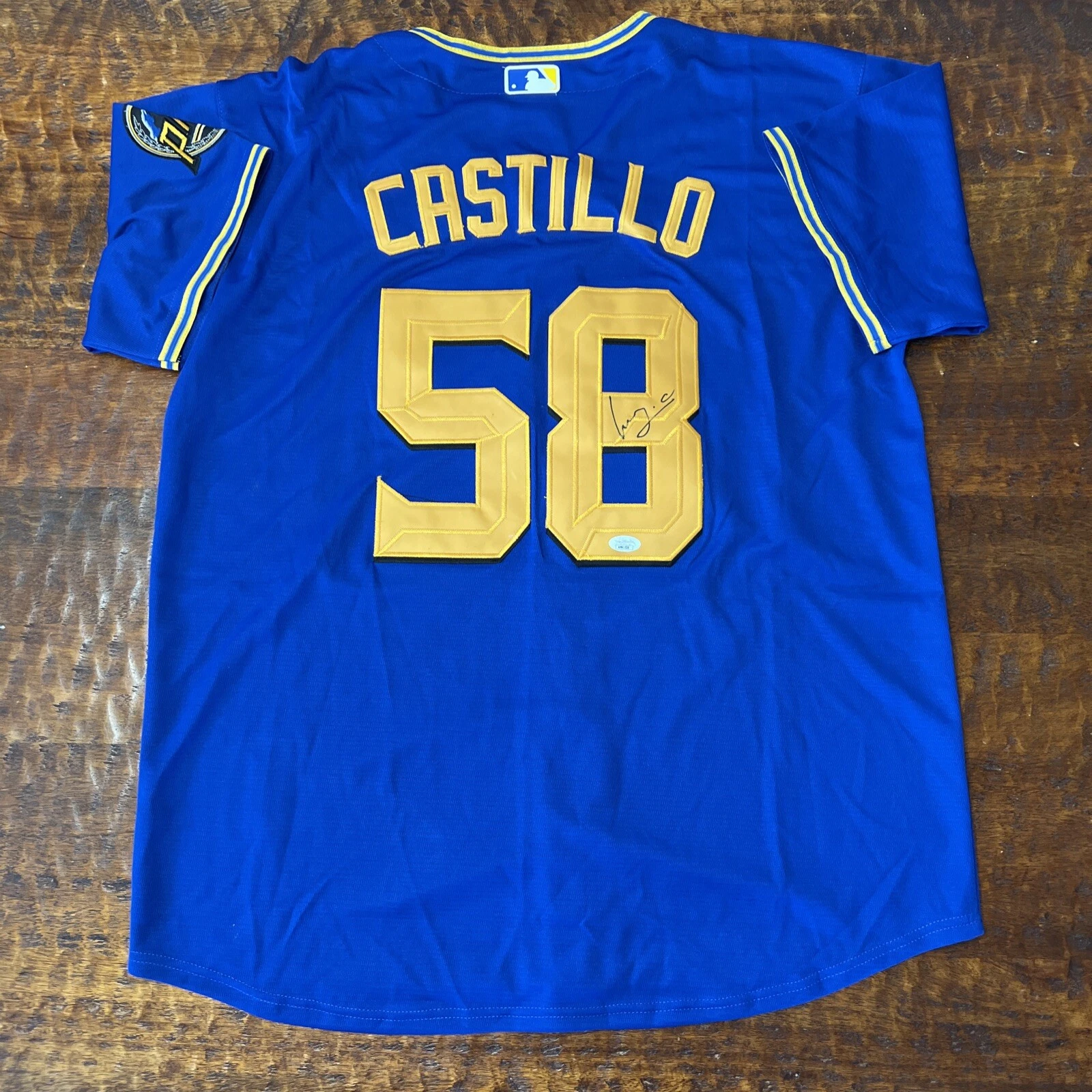 Luis Castillo Signed Seattle Mariners Jersey JSA Coa Autographed
