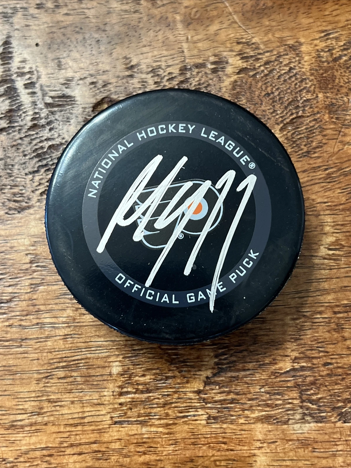 Paul Coffey Signed Philadelphia Flyers Official Game Puck JSA Coa Autographed