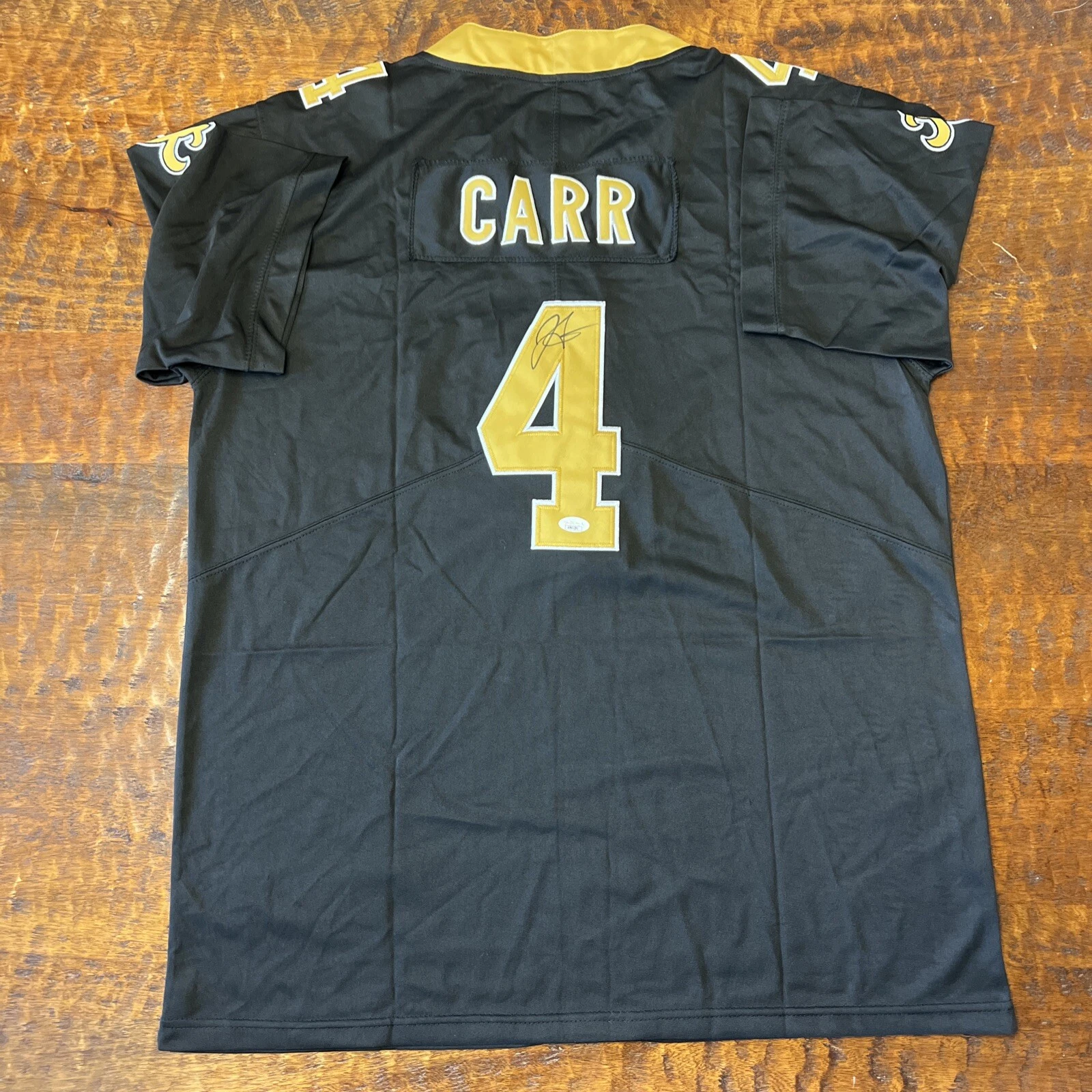 Derek Carr Signed New Orleans Saints Jersey JSA Coa Autographed