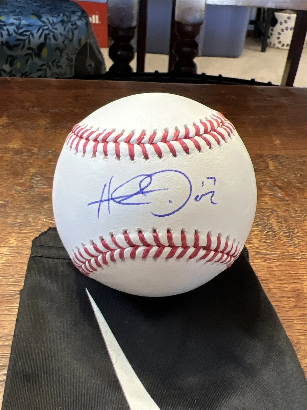 Hunter Dozier Signed Major League Baseball JSA Coa Autographed Royals