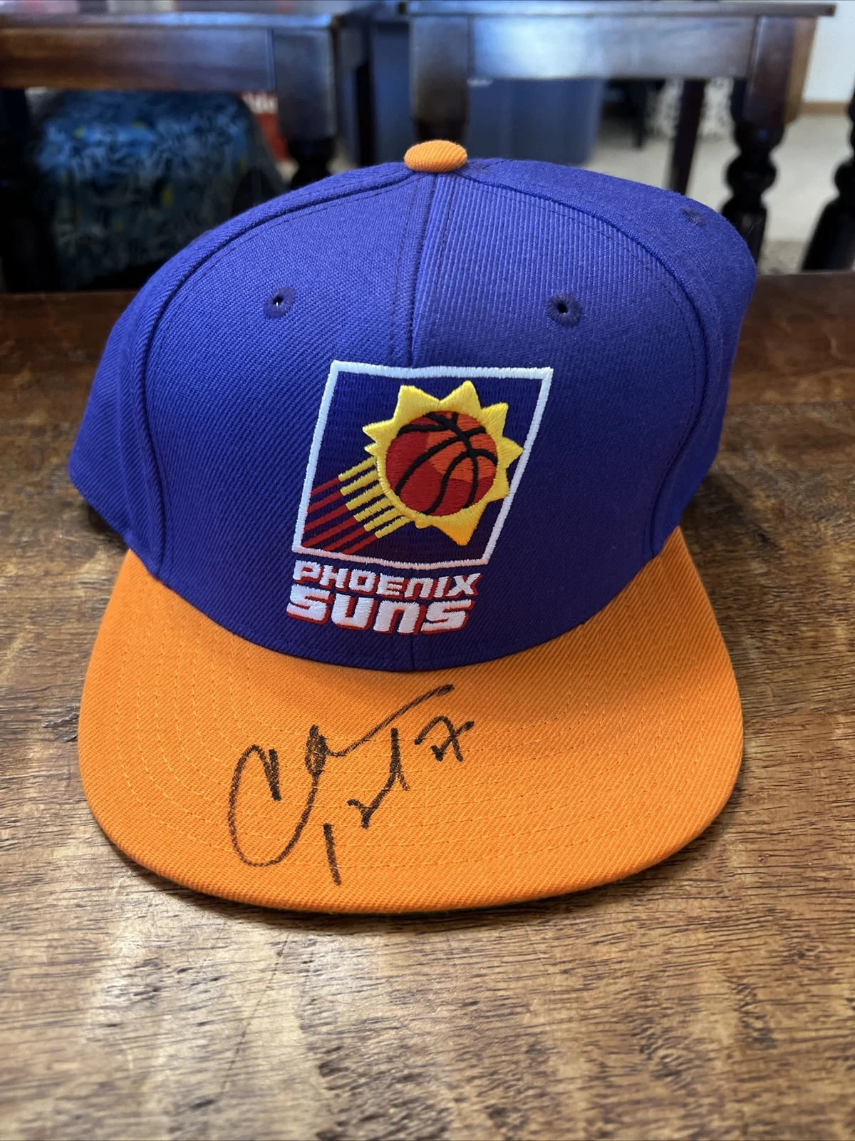 Charles Barkley Signed Phoenix Suns Hat JSA Coa Autographed