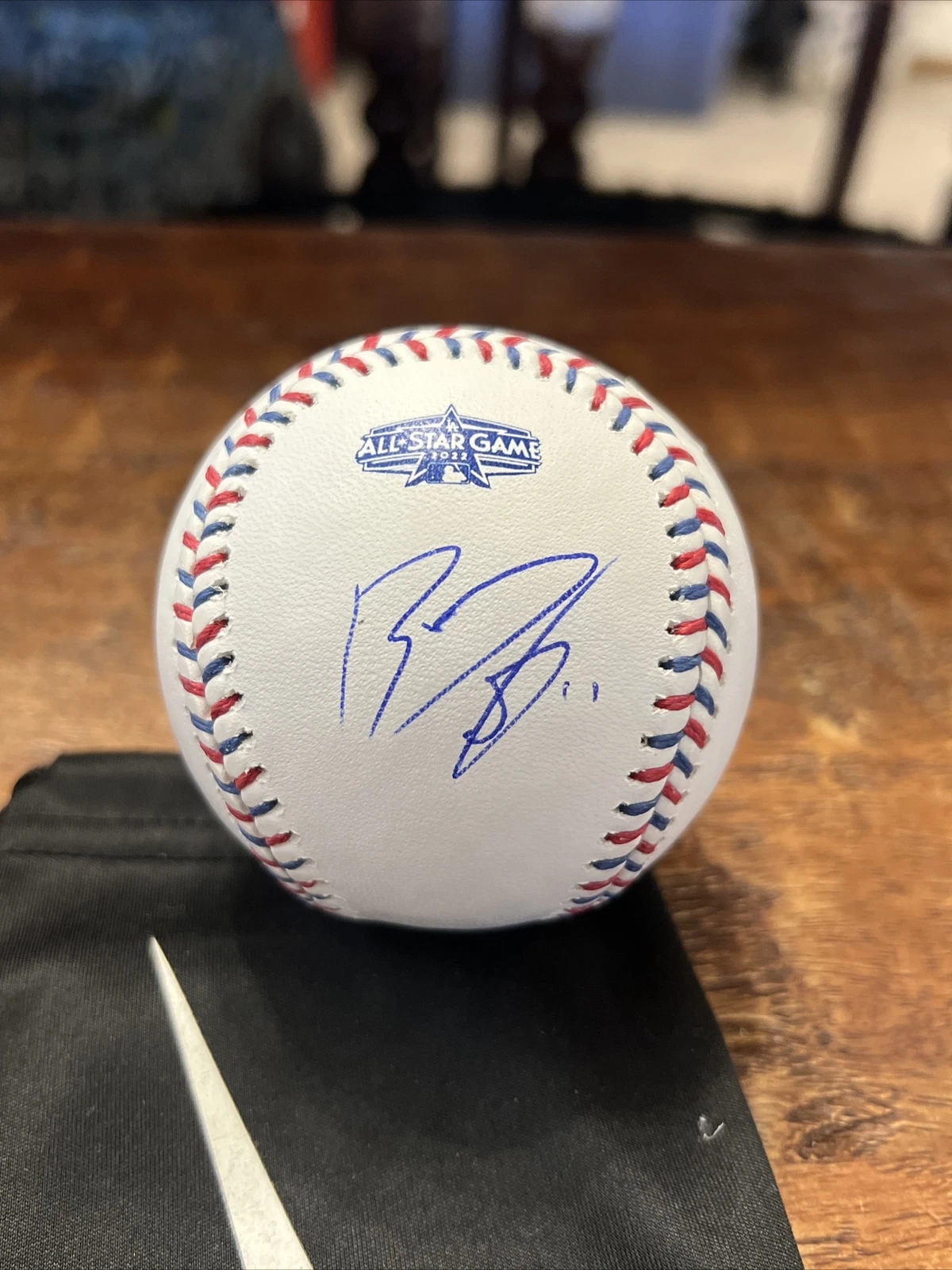 Rafael Devers Signed 2022 All Star Baseball JSA Coa Autographed Red Sox
