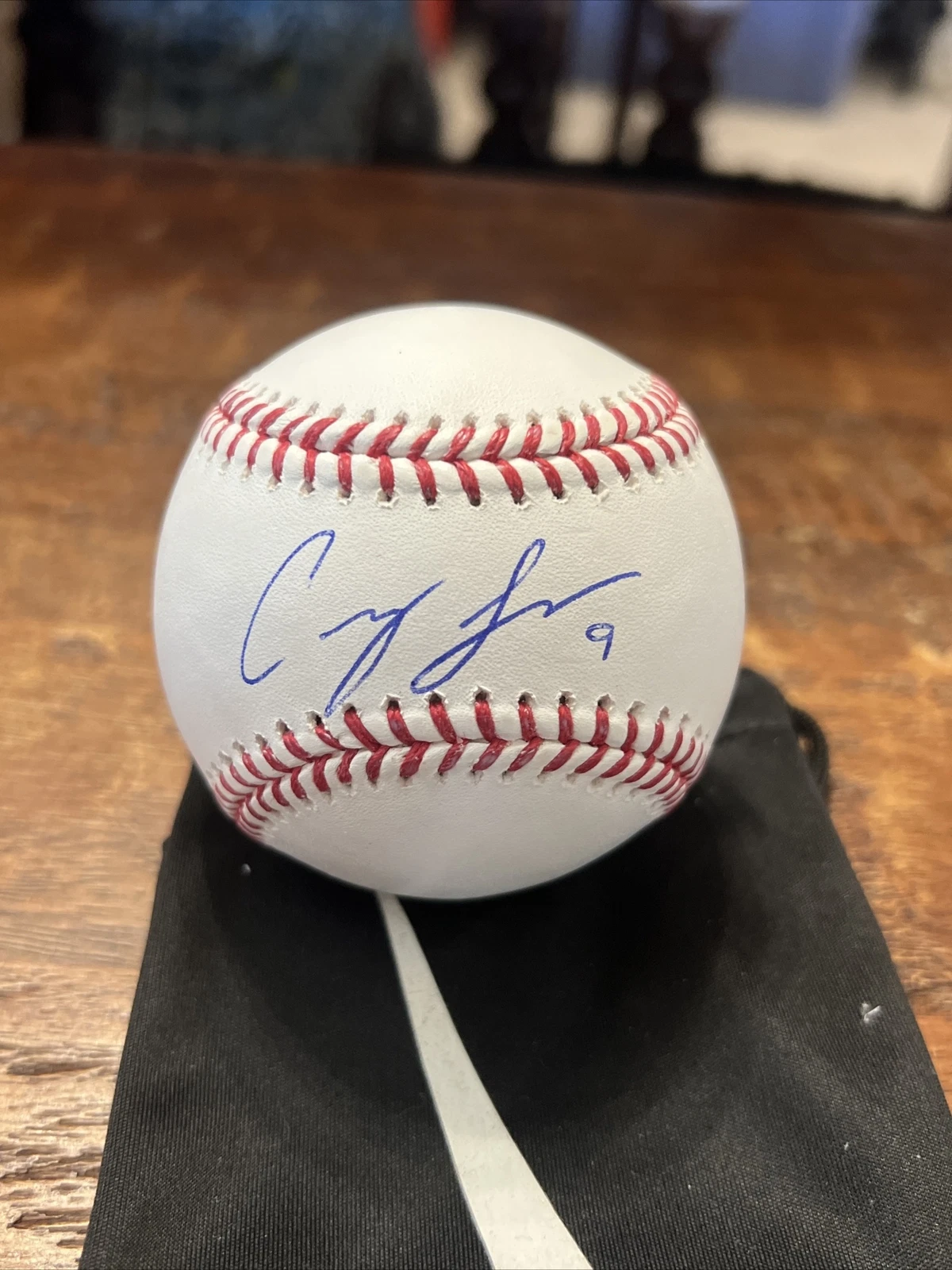 Corey Julks Signed  Major League Baseball JSA Coa Astros Autographed
