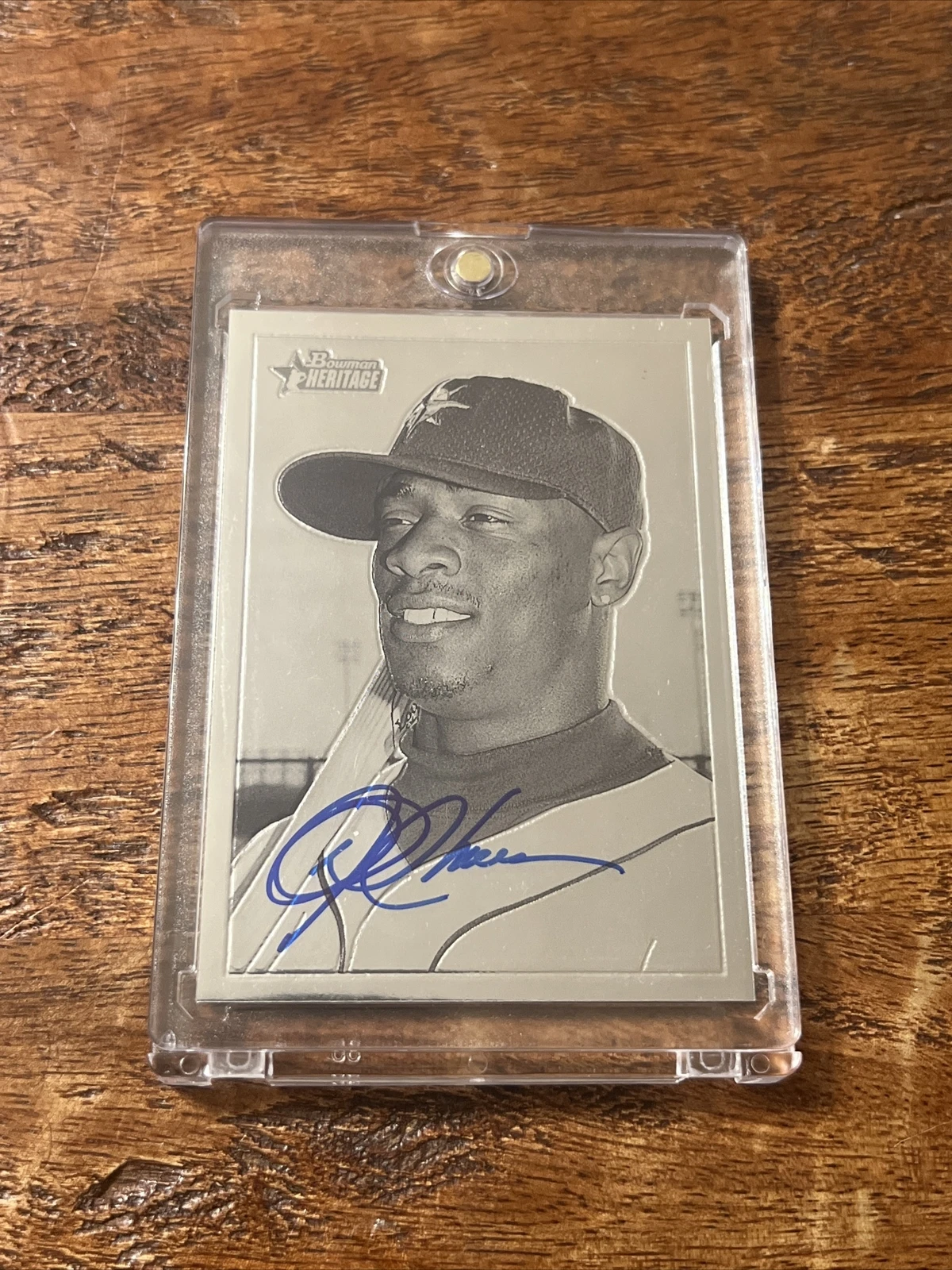 Mike Cameron IP Signed Bowman Heritage Card JSA Coa Autographed Mariners
