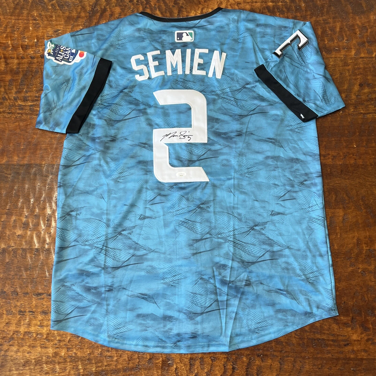 Marcus Semien Signed All Star Jersey JSA Coa Autographed Rangers