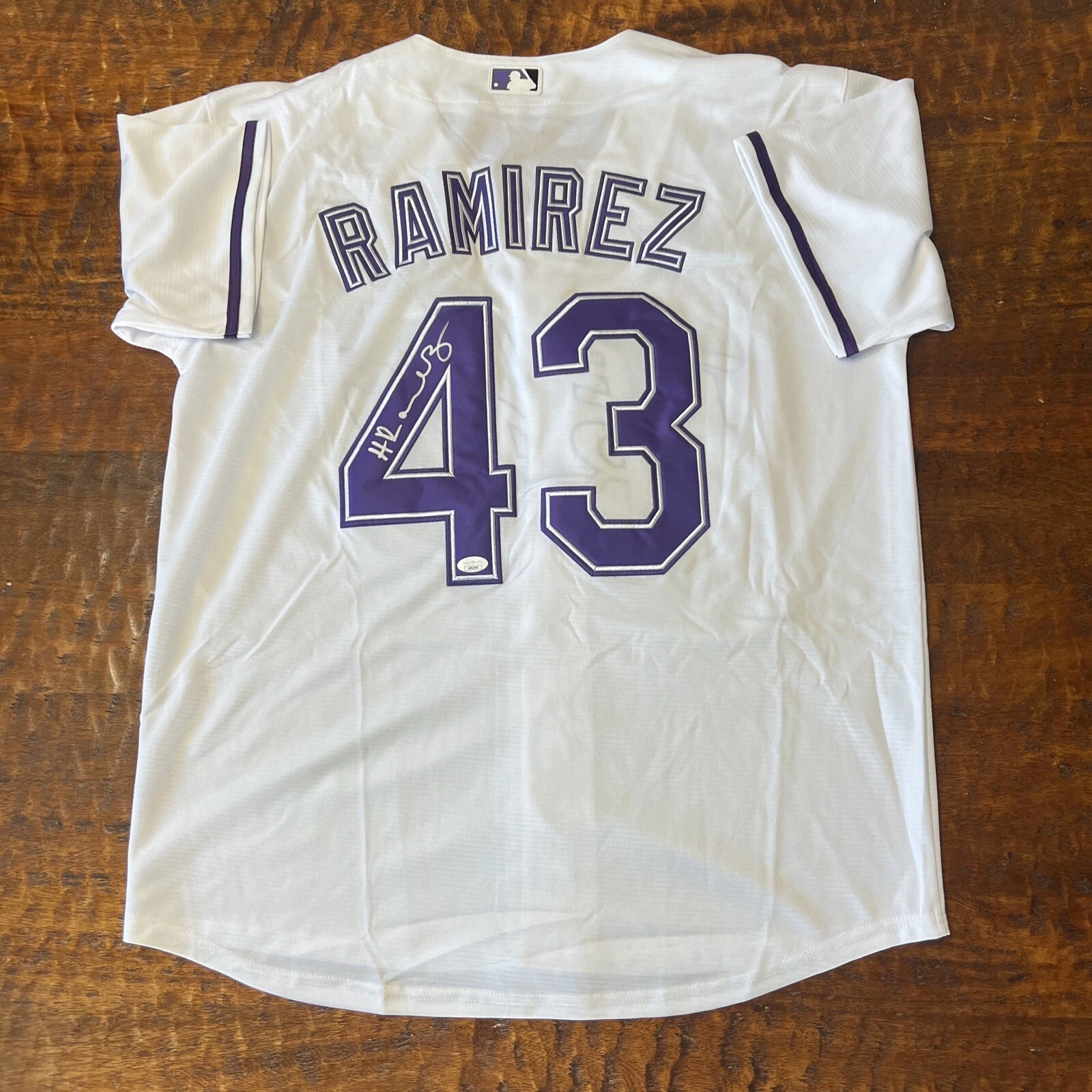 Harold Ramirez Signed Tampa Bay Rays Jersey JSA Coa Autographed