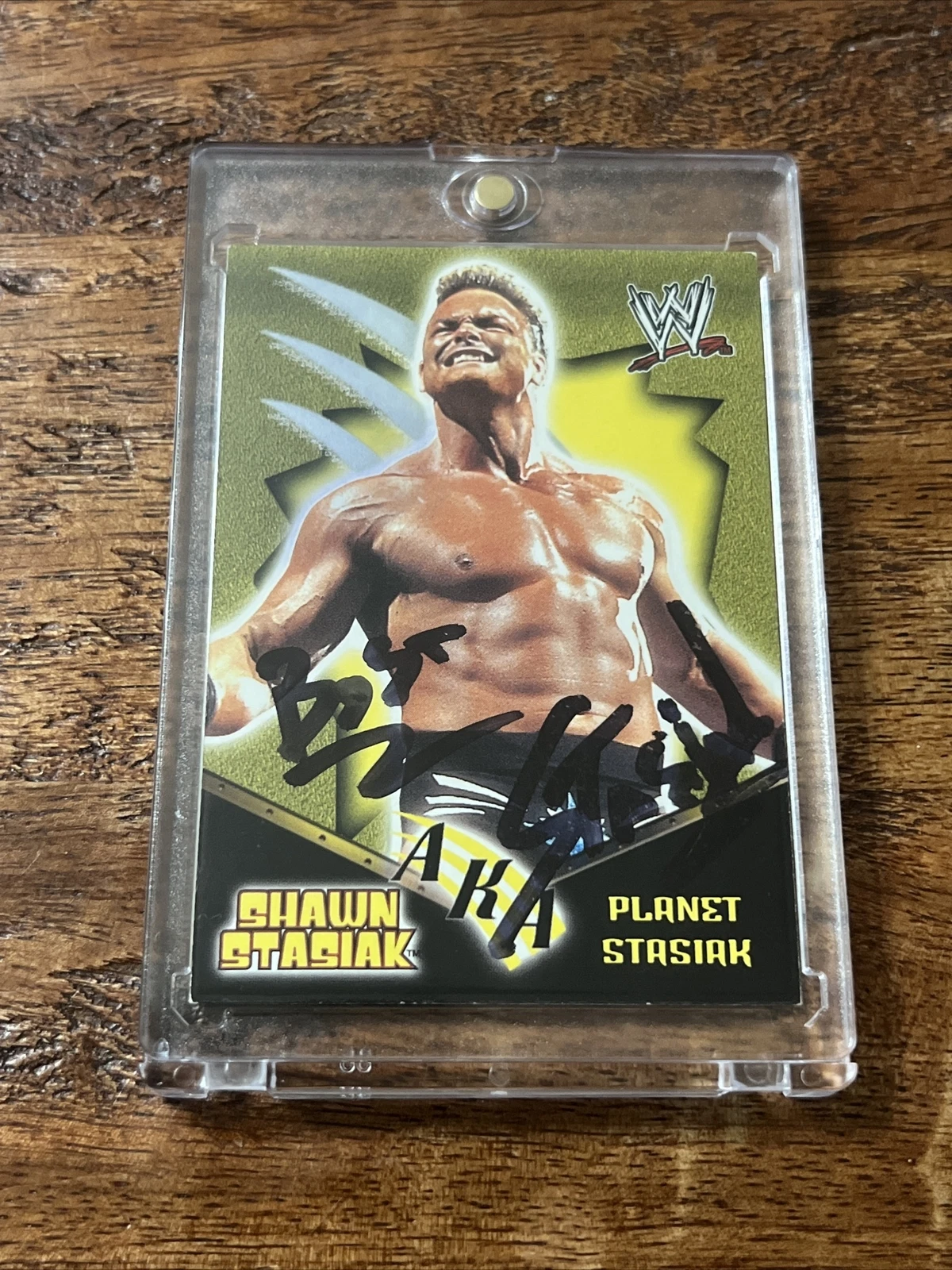 Shawn Stasiak IP Signed Fleer Card JSA Coa Autographed WWE