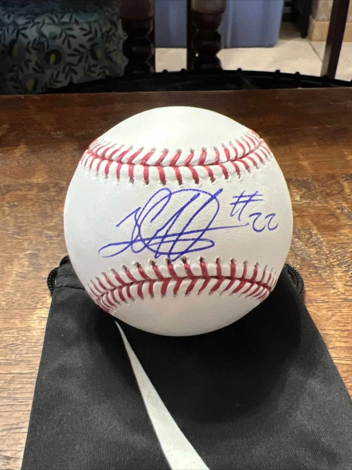 Jose Siri Signed Official Major League Baseball JSA Coa Rays Autographed