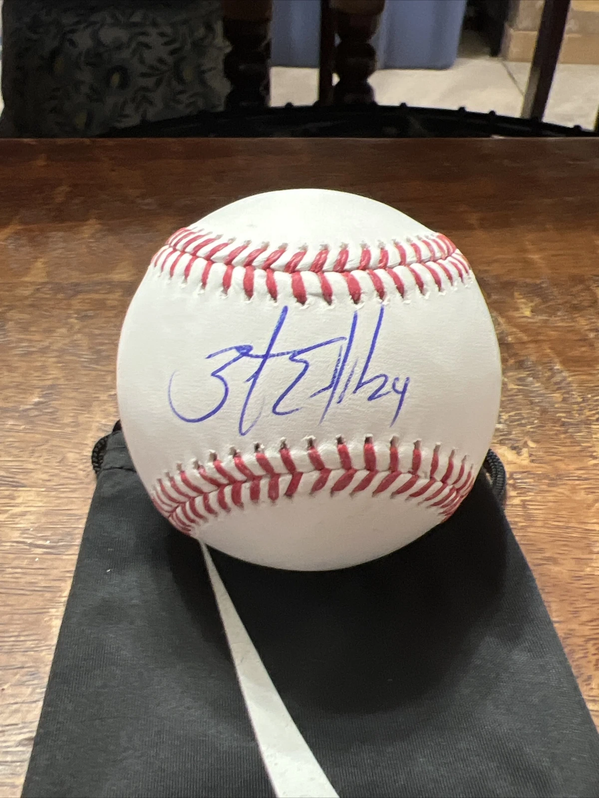 Zach Eflin Signed Official Major League Baseball JSA Coa Rays Autographed