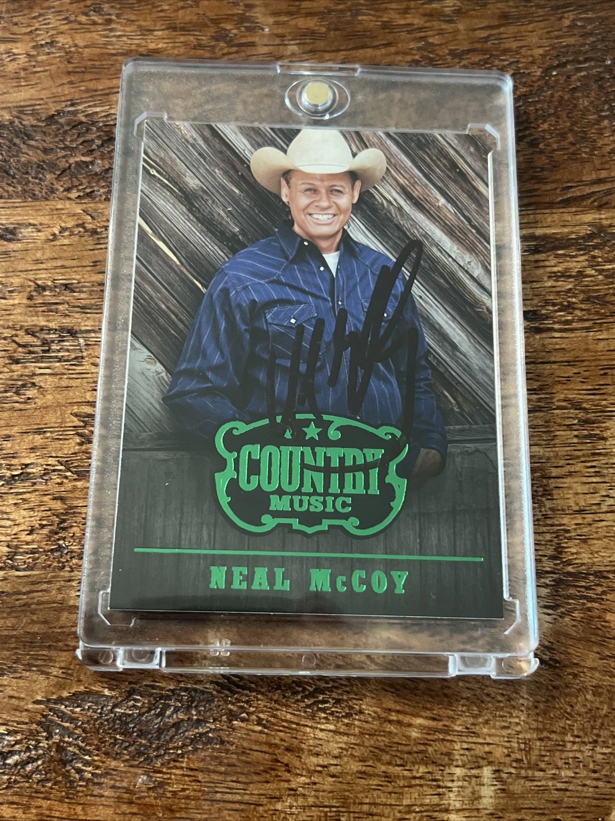 Neal McCoy Signed Panini Card JSA Coa Autographed County Music