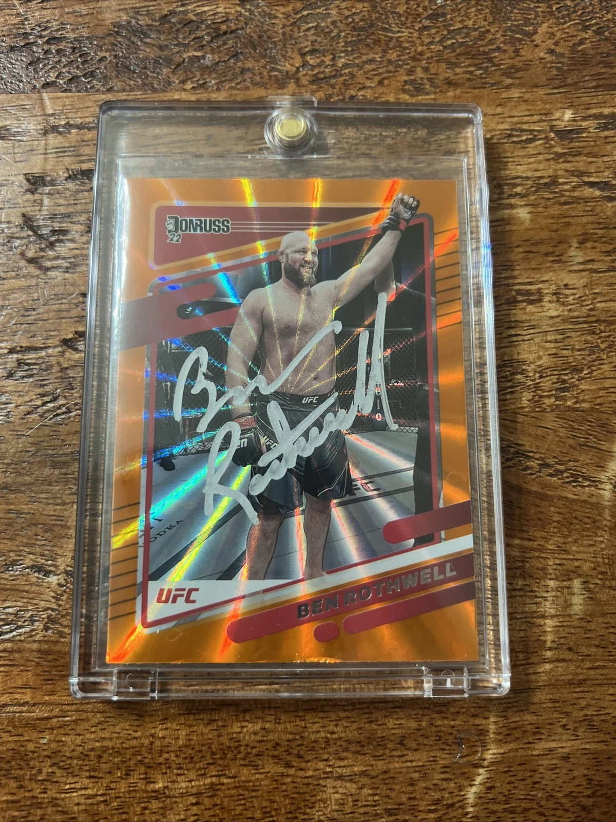 Ben Rothwell IP Signed Donruss Card JSA Coa Autographed UFC