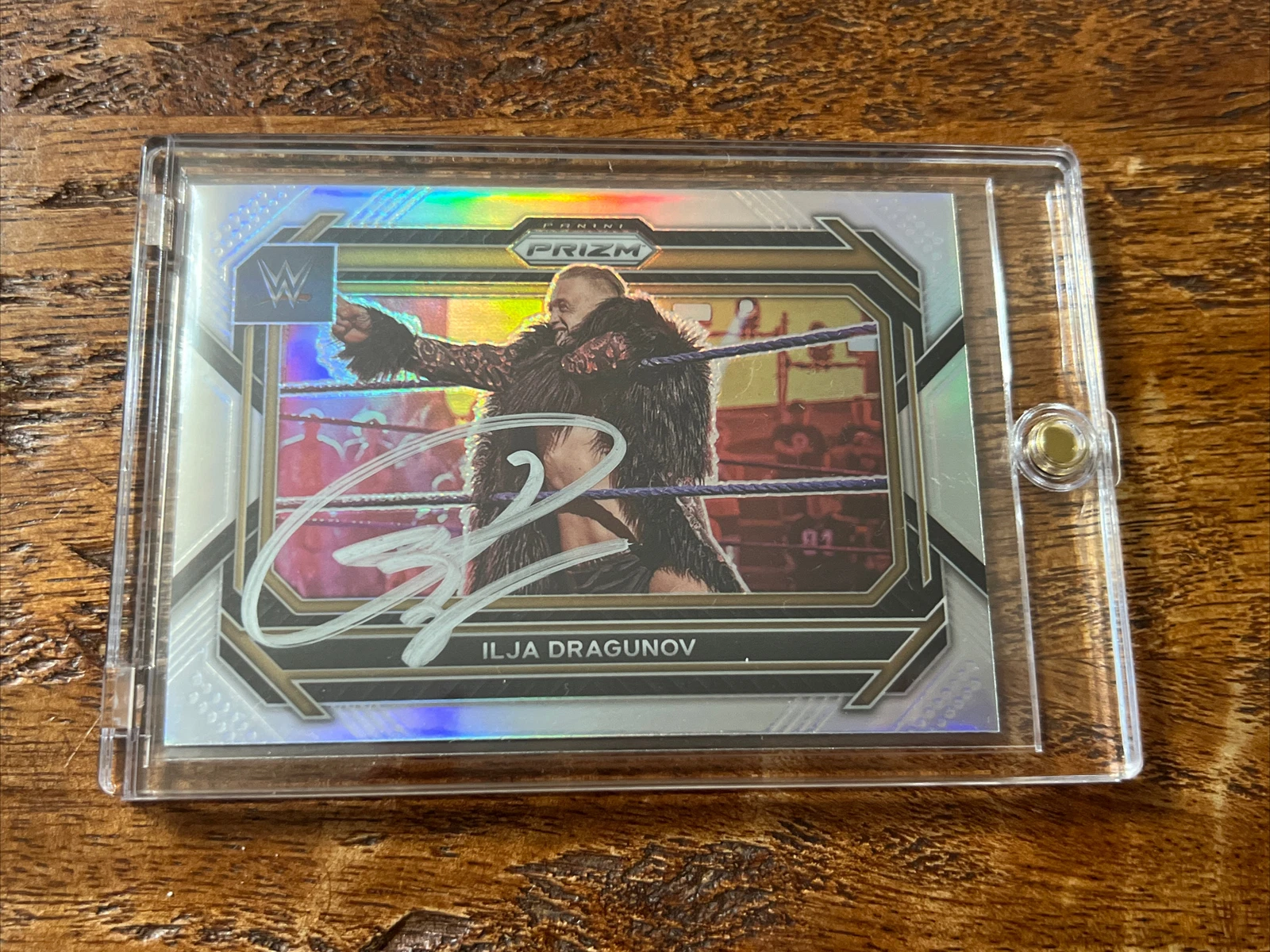 Ilja Dragunov IP Signed Prizm Card PSA DNA Coa Autographed WWE NXT