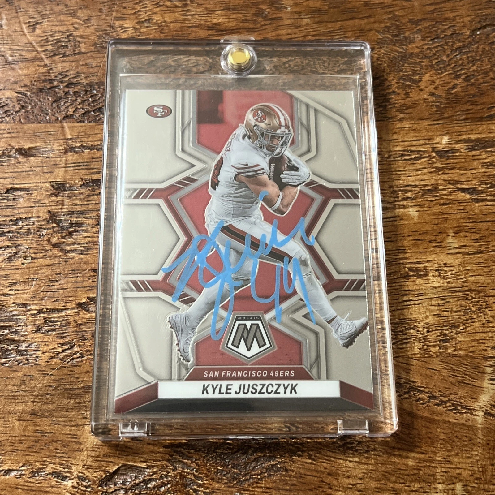 Kyle Juszczyk IP Signed Mosaic Card PSA DNA Coa 49ers Autographed