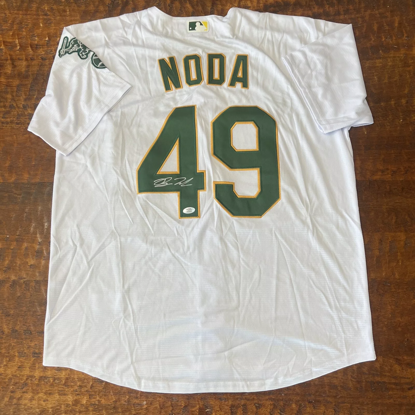 Ryan Noda Signed Oakland Athletics Jersey PSA DNA Coa Autographed