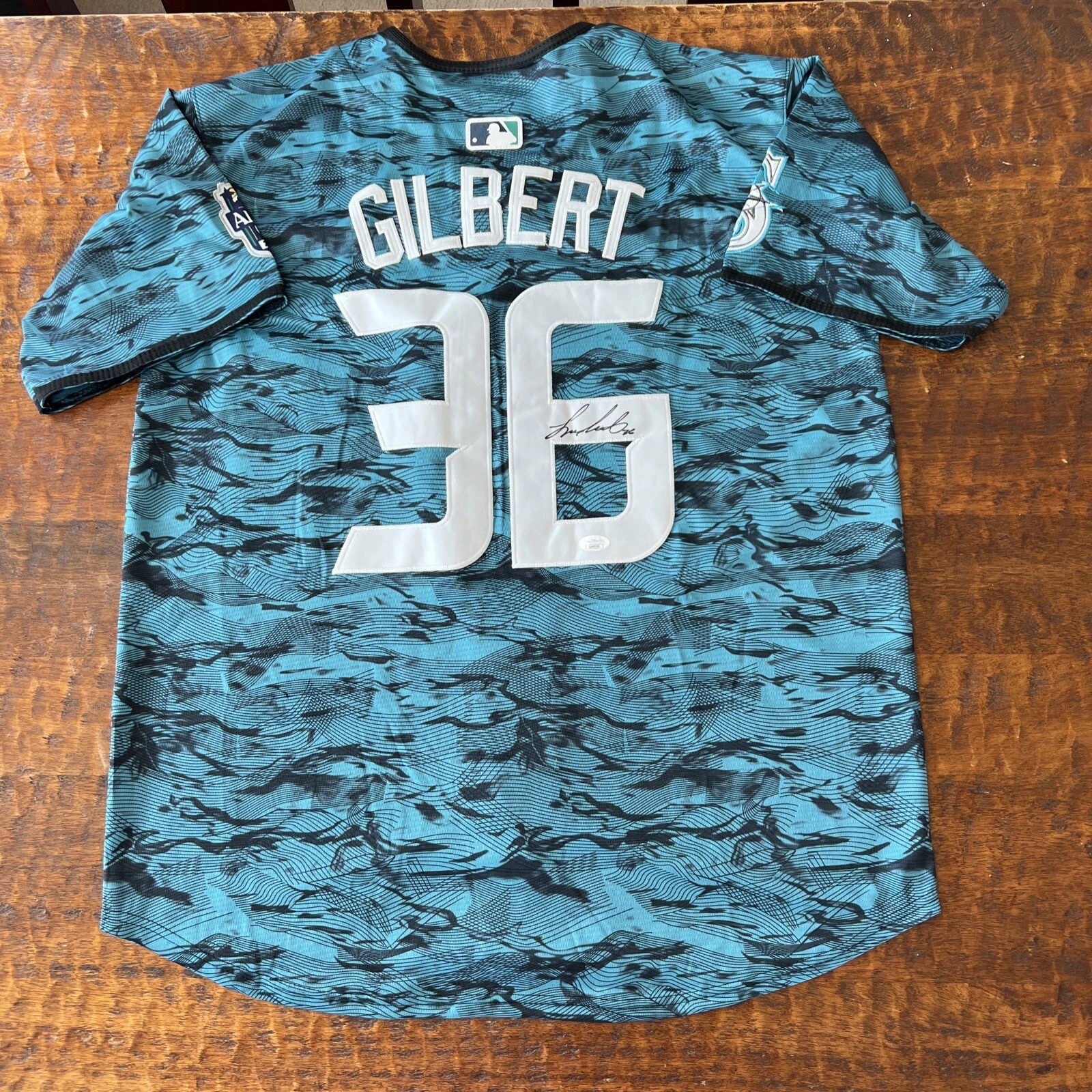 Logan Gilbert Signed All Star Jersey JSA Coa Autographed Seattle Mariners