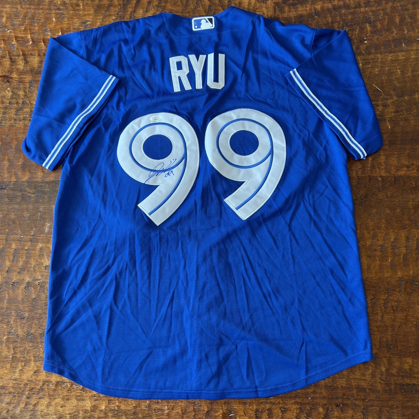 Hyun-jin Ryu Signed Toronto Blue Jays Jersey JSA Coa Autographed