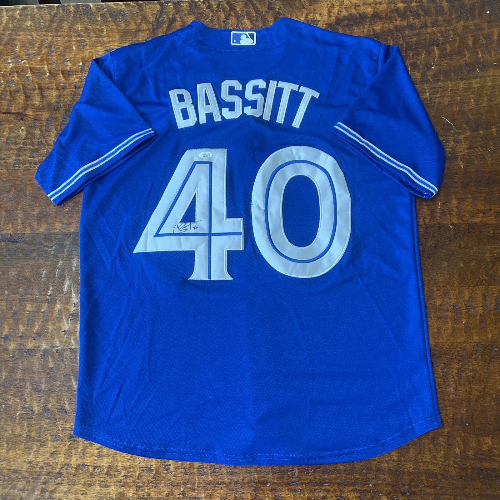 Chris Bassitt Signed Toronto Blue Jays Jersey JSA Coa Autographed