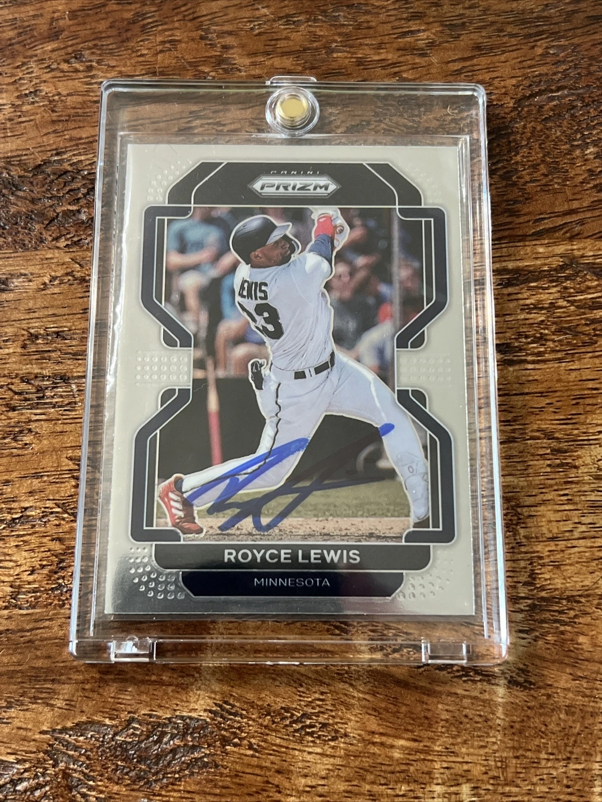Royce Lewis IP Signed Prizm Card Psa Dna Autographed Twins