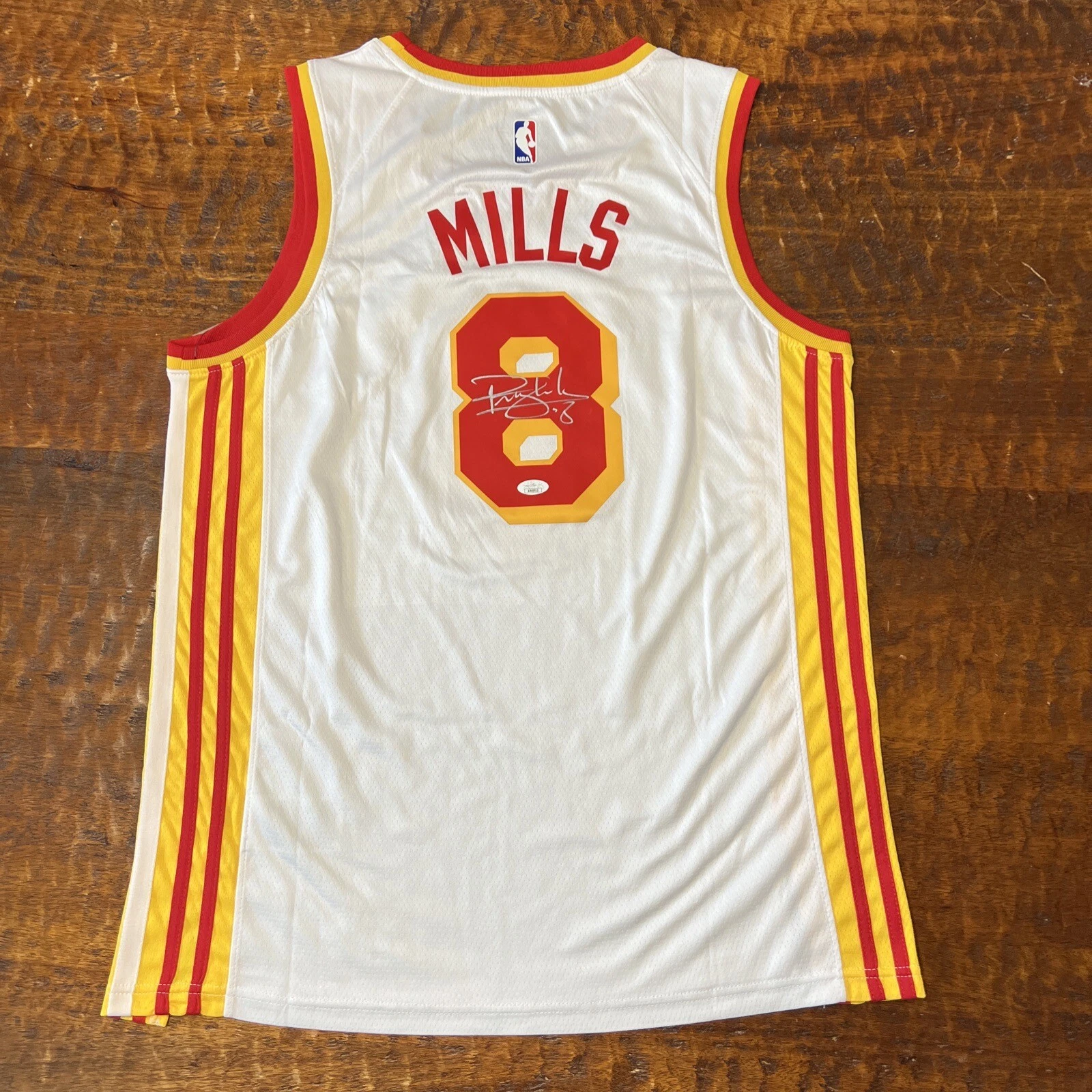 Patty Mills Signed Atlanta Hawks Jersey JSA Coa Autographed
