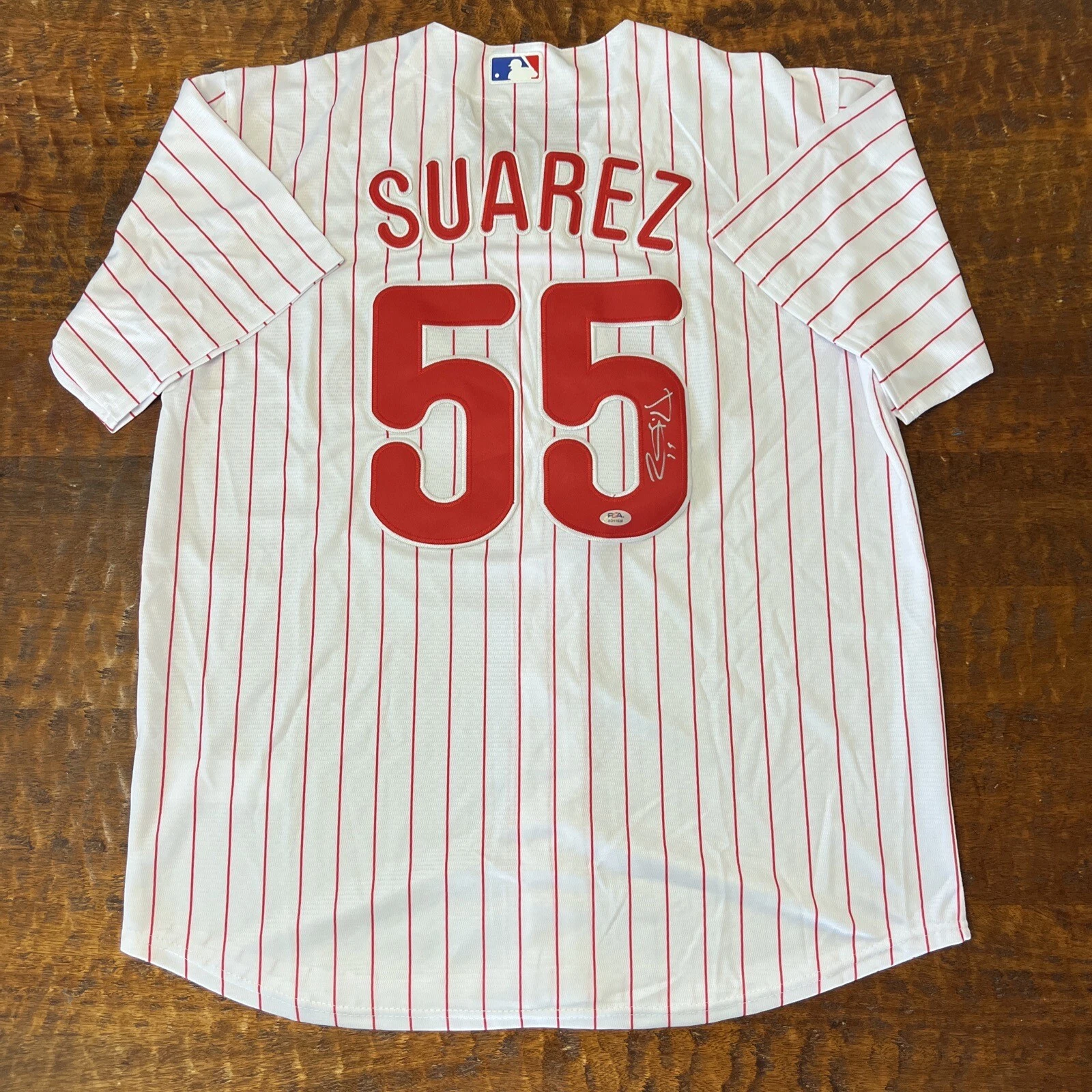 Ranger Suarez Signed Philadelphia Phillies Jersey PSA DNA Autographed